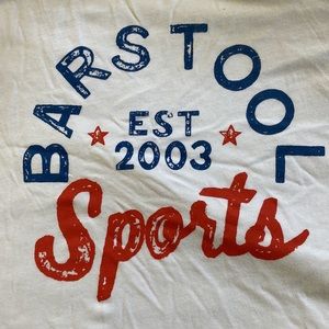 2 mens Medium barstool sports tee shirts